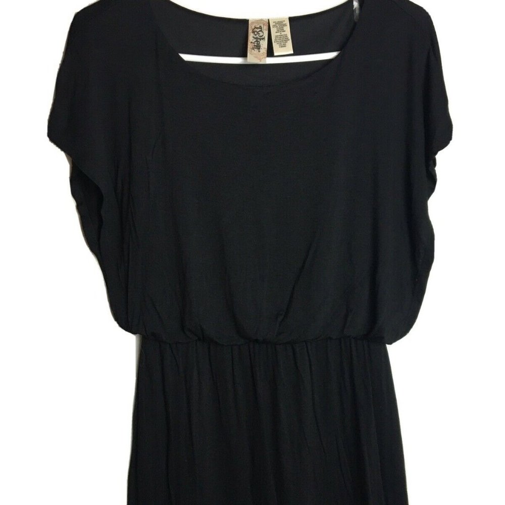 NWT L8ter Womens Medium Black Dress
